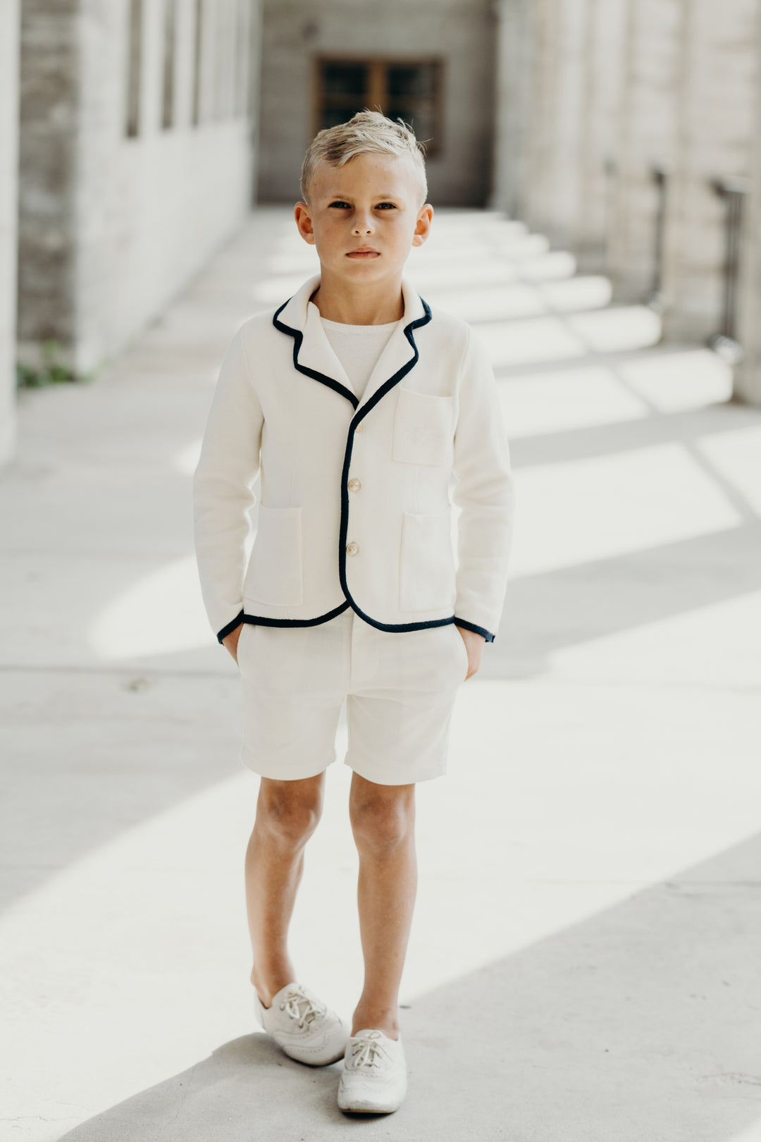 ST1901 NOAH BLAZER - CREAM