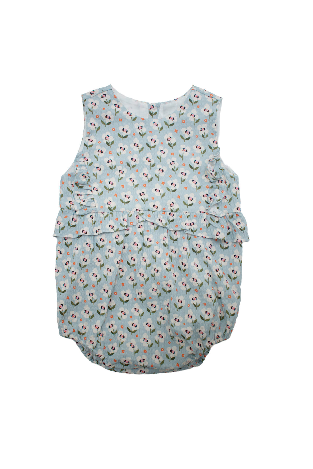 SS25076-ILIA ROMPER - SEAFOAM GREEN