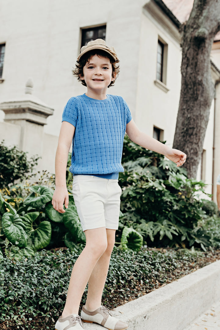 ST1916 DENNIS SWEATER - MEDIUM BLUE