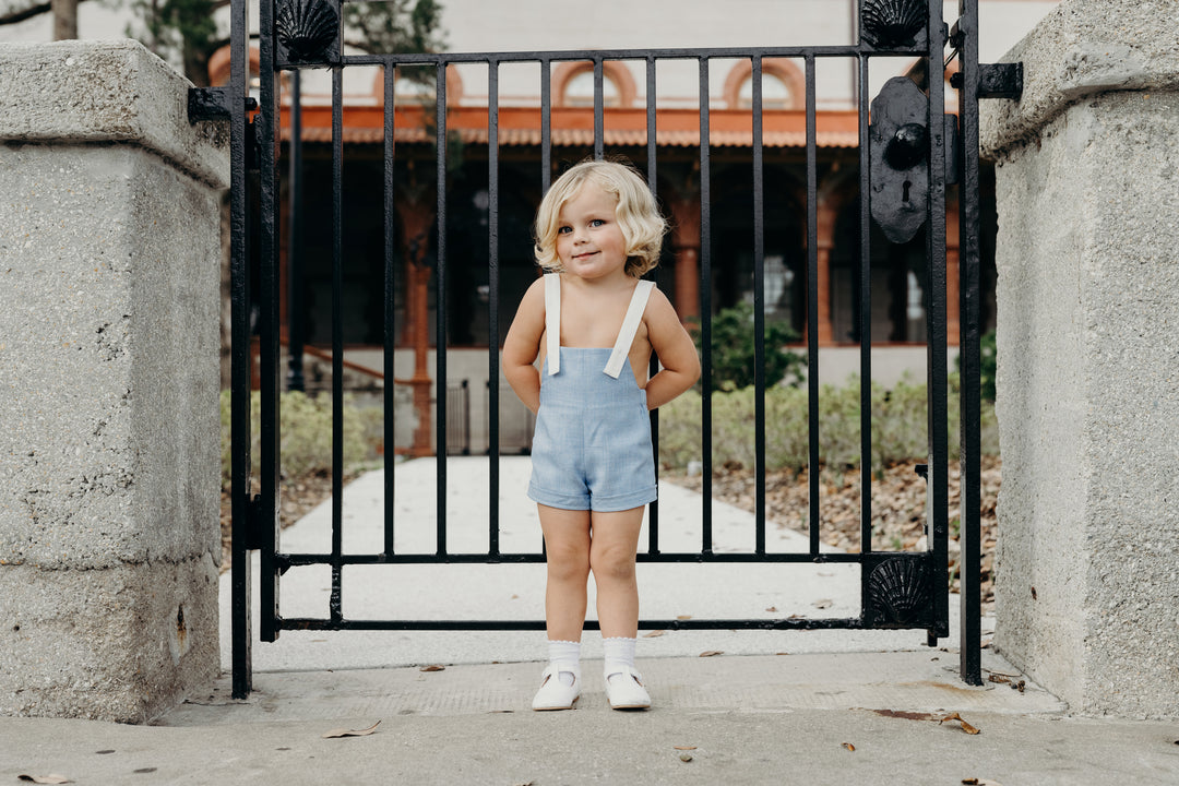 ST1905 LIAM ROMPER - LIGHT BLUE