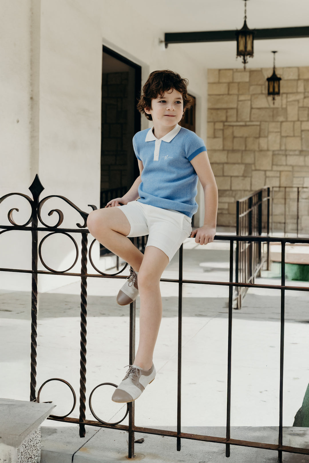 ST1917 LOUIS SWEATER - MEDIUM BLUE