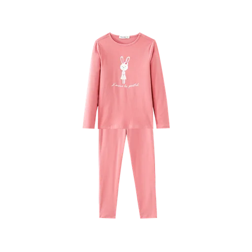 LITTLE BUNNY PAJAMA SET-PINK
