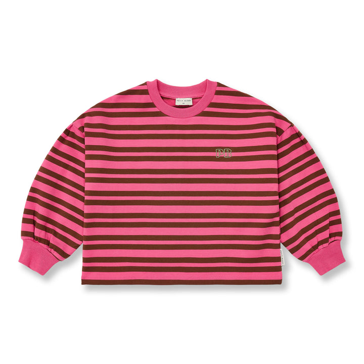106 Easy Sweater Stripe - Stripe Pink/Brown