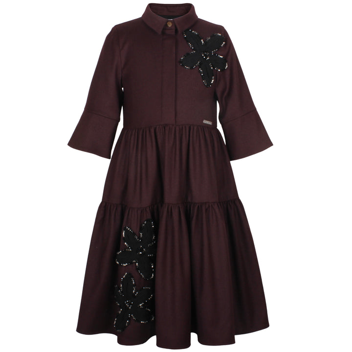 AZ-41611 Era Dress - Burgundy