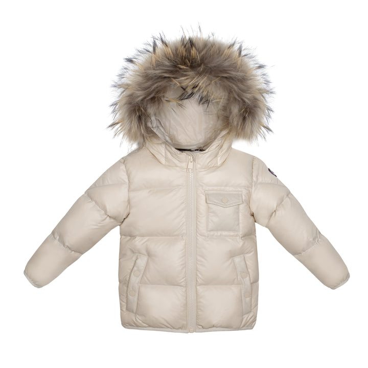 LEA ENFANT DOWN JACKET BEIGE