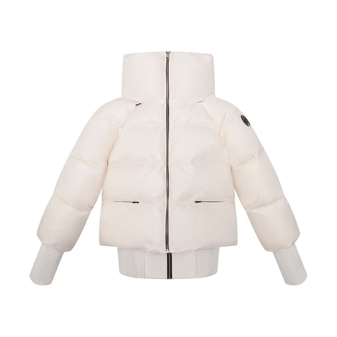 F25-5065I-DARCY DOUBLE LAYER BOMBER-Ivory