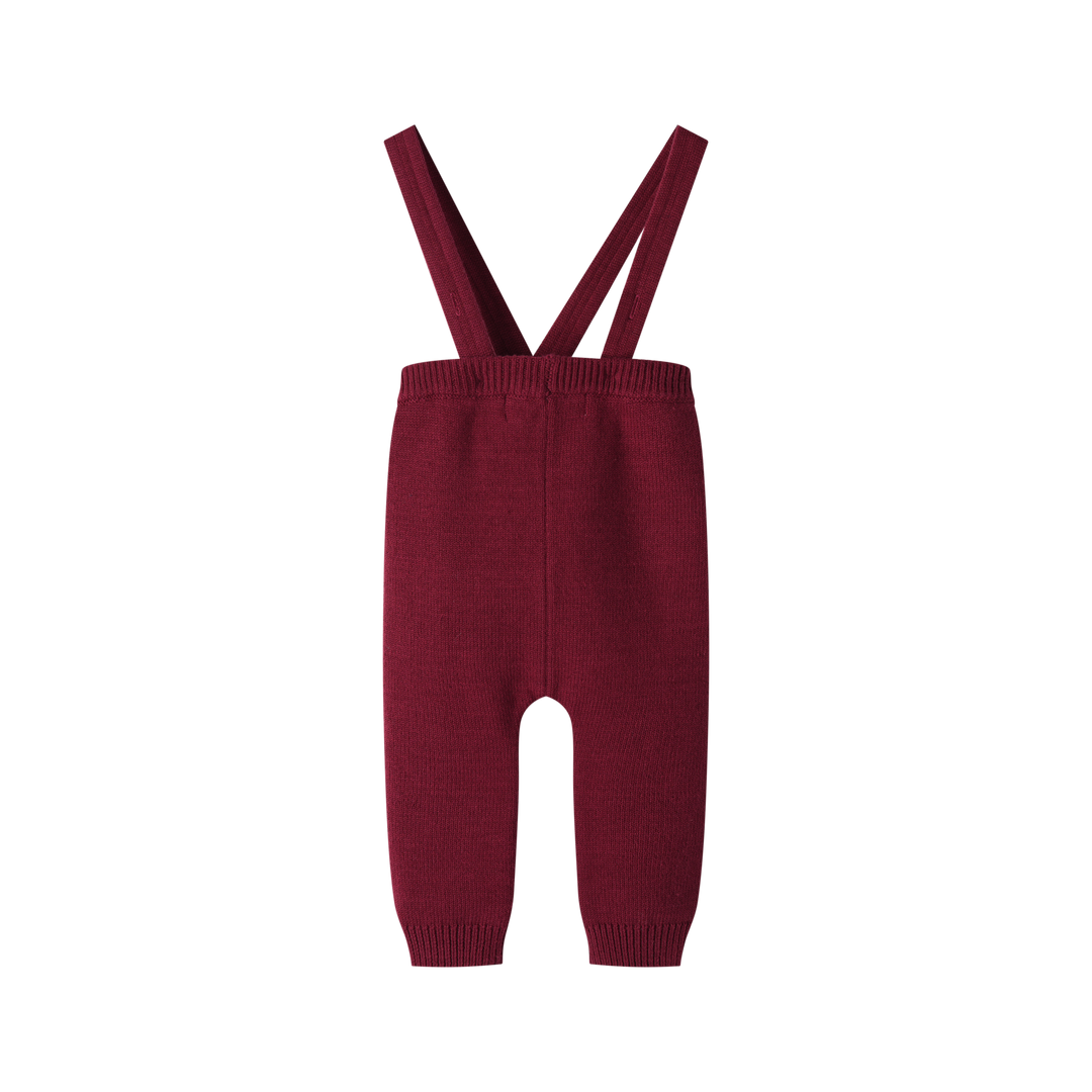 SUSPENDER LEGGING-BURGUNDY