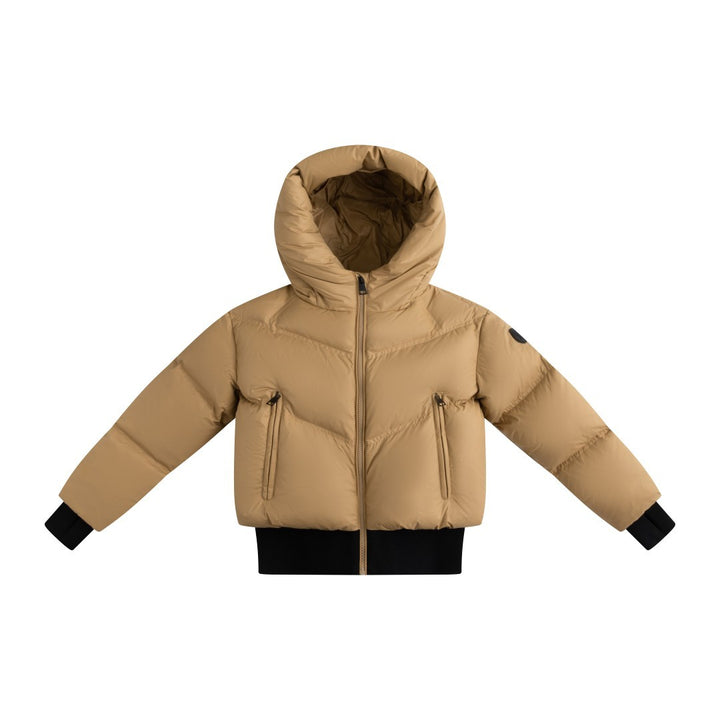 FW26-6009 EMMA DOWN BOMBER - Cappuccino