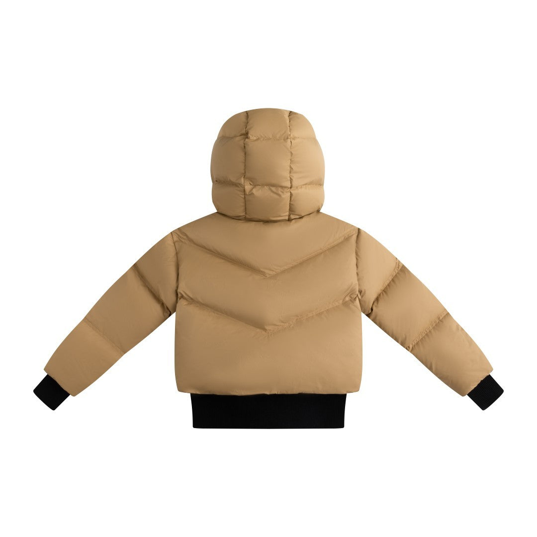 FW26-6009 EMMA DOWN BOMBER - Cappuccino
