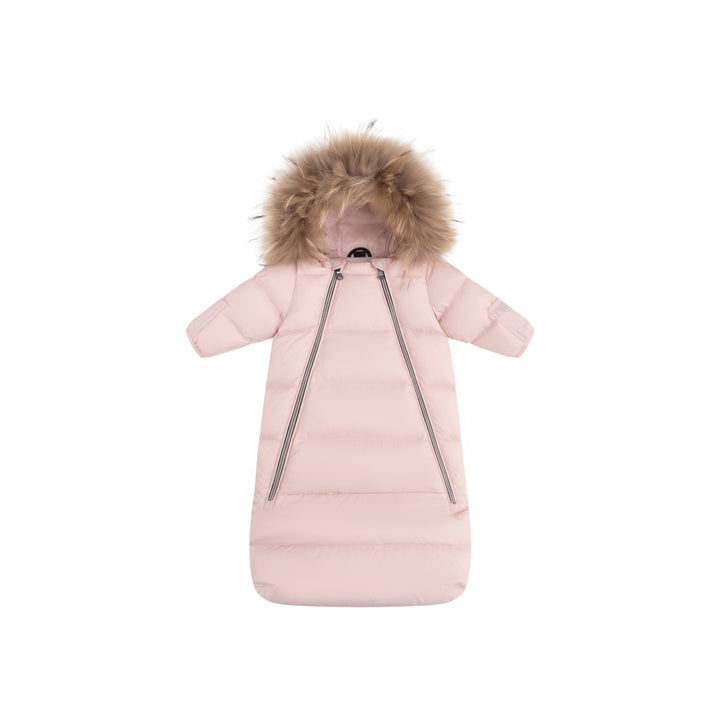 FW26-6016 DOWN FUR SNOWSUIT - Pink