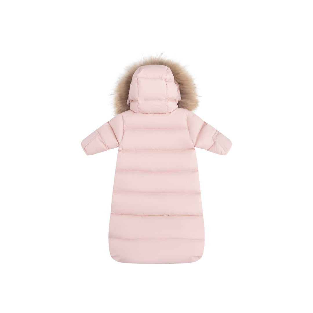 FW26-6016 DOWN FUR SNOWSUIT - Pink