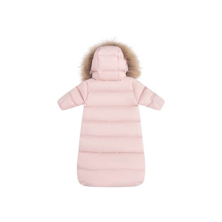 FW26-6016 DOWN FUR SNOWSUIT - Pink