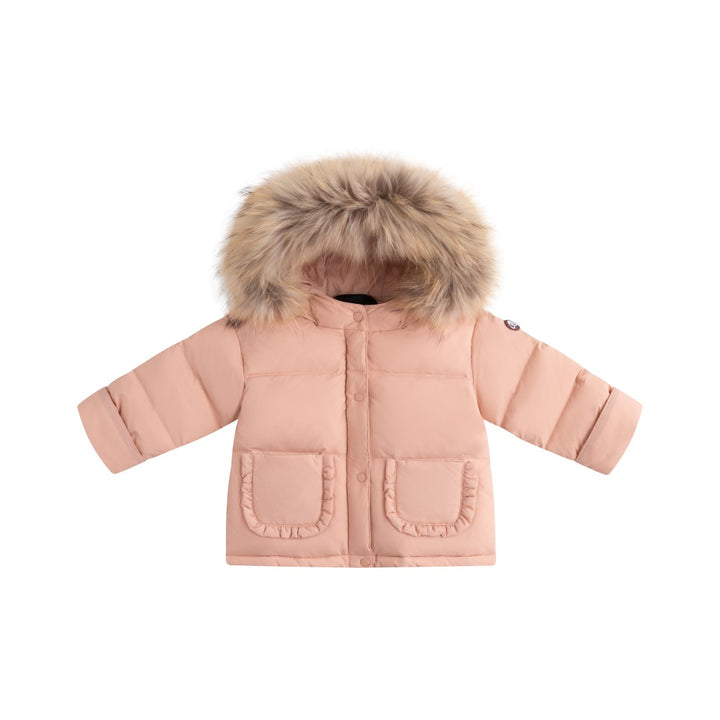 FW26-6033 LYANE ENFANT FUR DOWN JACKET - Pink