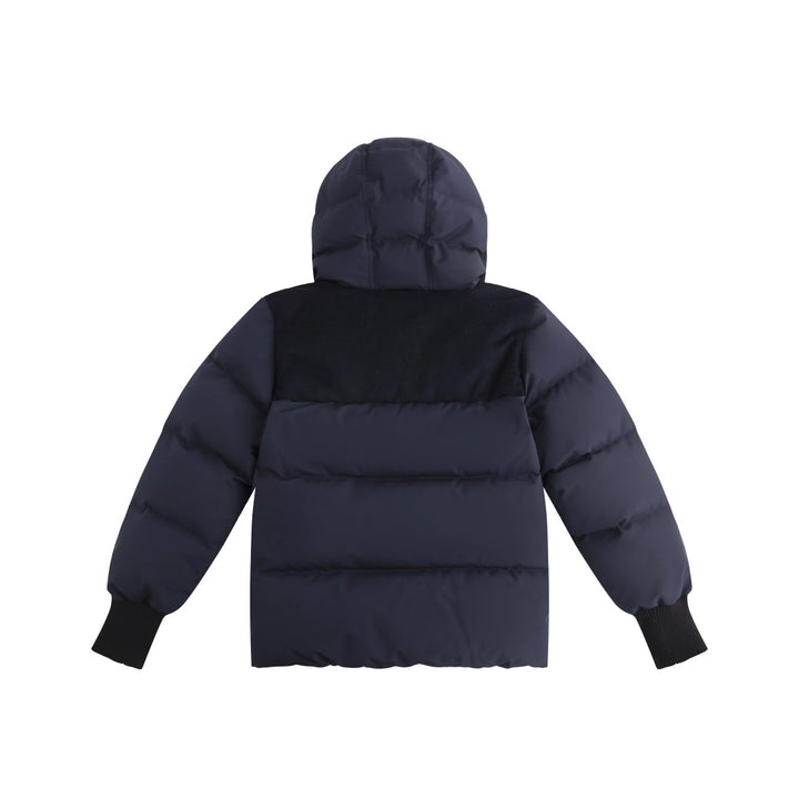 FW26-6064 OLIVIER DOWN JACKET - Navy/Corduroy Olive Lining