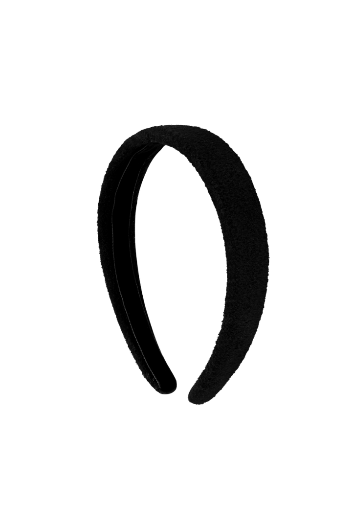 WOOL HEADBAND-BLACK