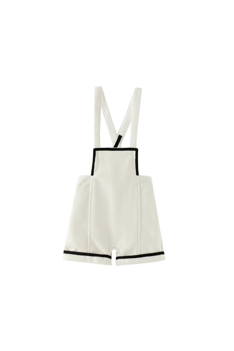 TIP END WOOL SHORTAL-CREAM