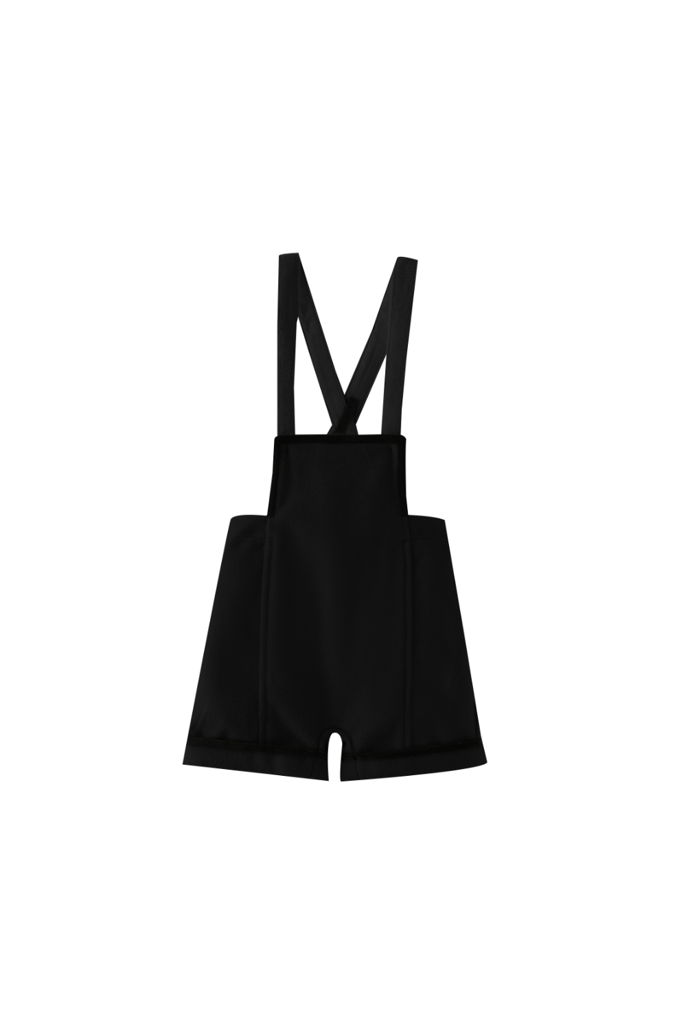 WOOL SHORTAL-BLACK