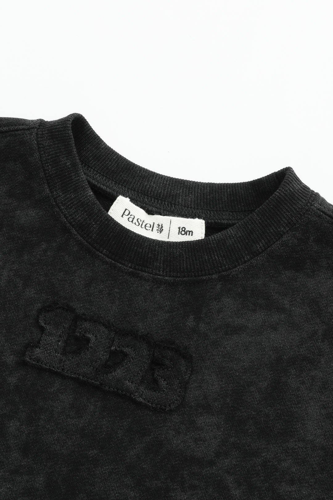 1223 TIE DYE SWEAT-BLACK