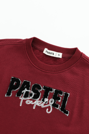 PASTEL PARIS SWEATSHIRT-RUST