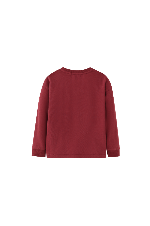 PASTEL PARIS SWEATSHIRT-RUST