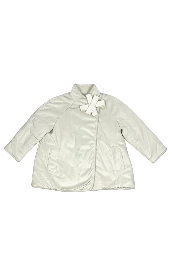 FW26-CT34C LUNA SWING COAT (CUSTOM) - IVORY