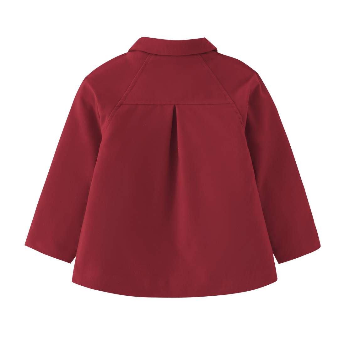 WOOL JACKET-RED