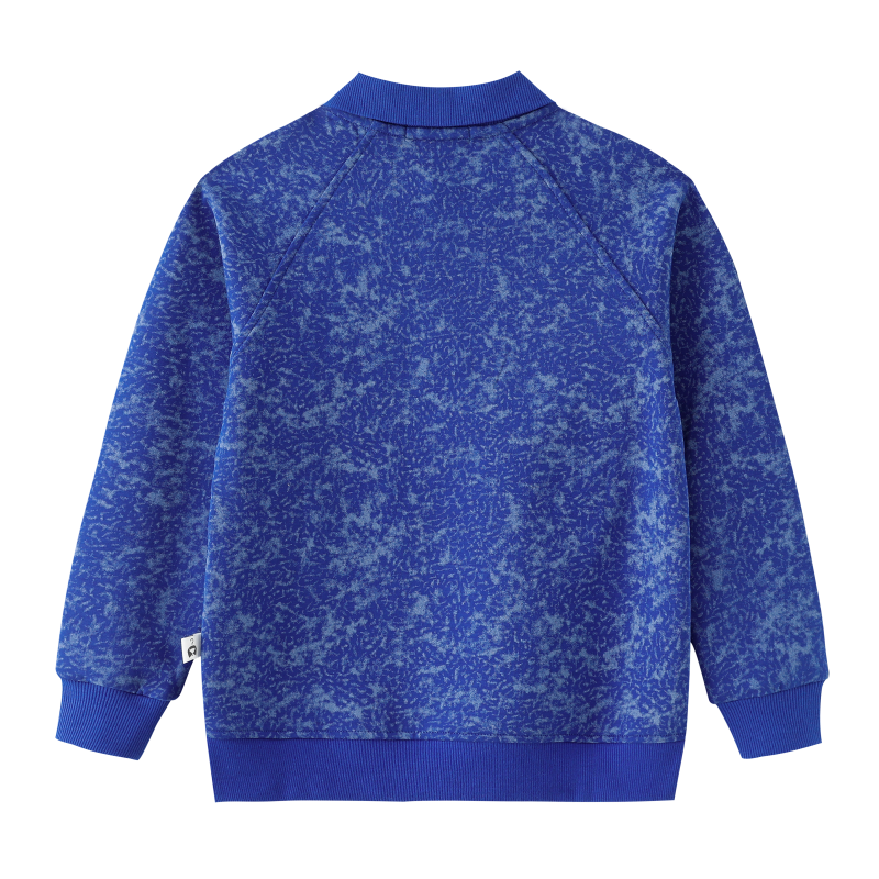 WASHED BOYS POLO-ROYAL BLUE