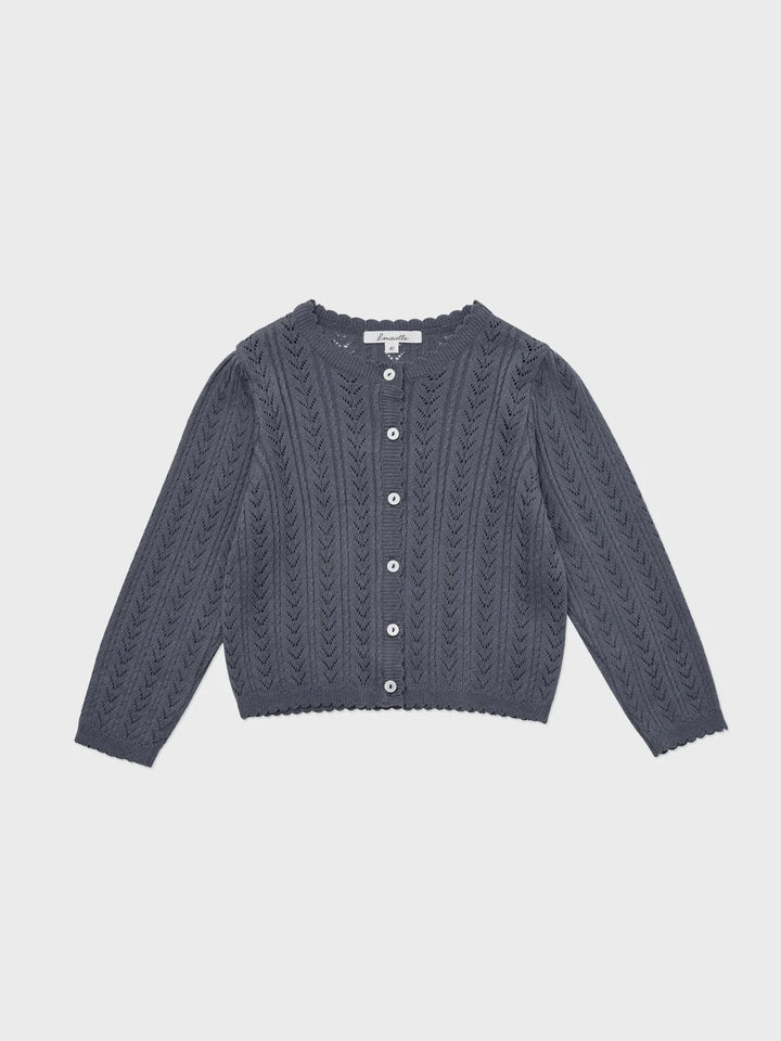 Kelsea Knit Cardigan Deep Blue