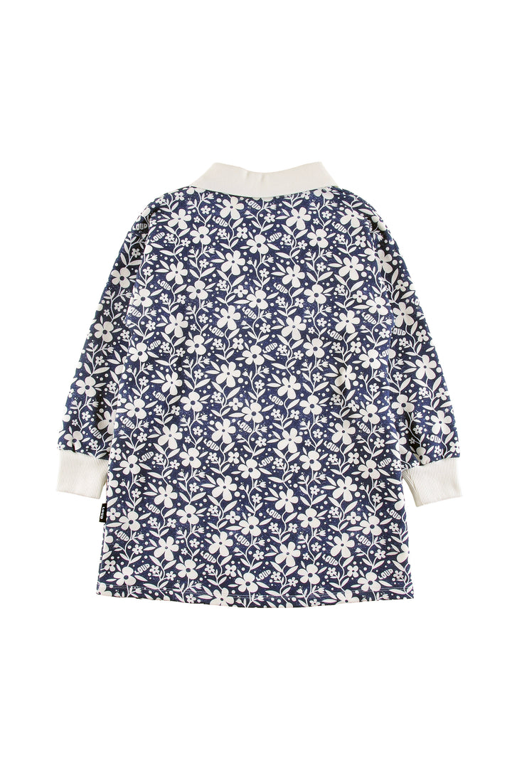 GD02 ALPS POLO DRESS - FLOWER AOP