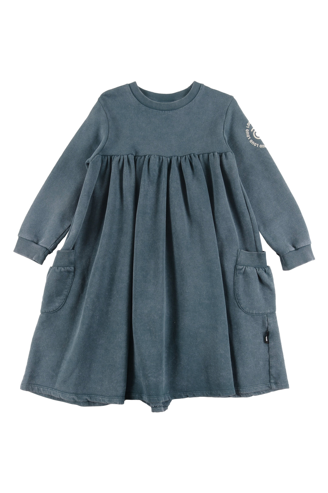 GD08 PASSION-Dress bubble pockets-GREEN