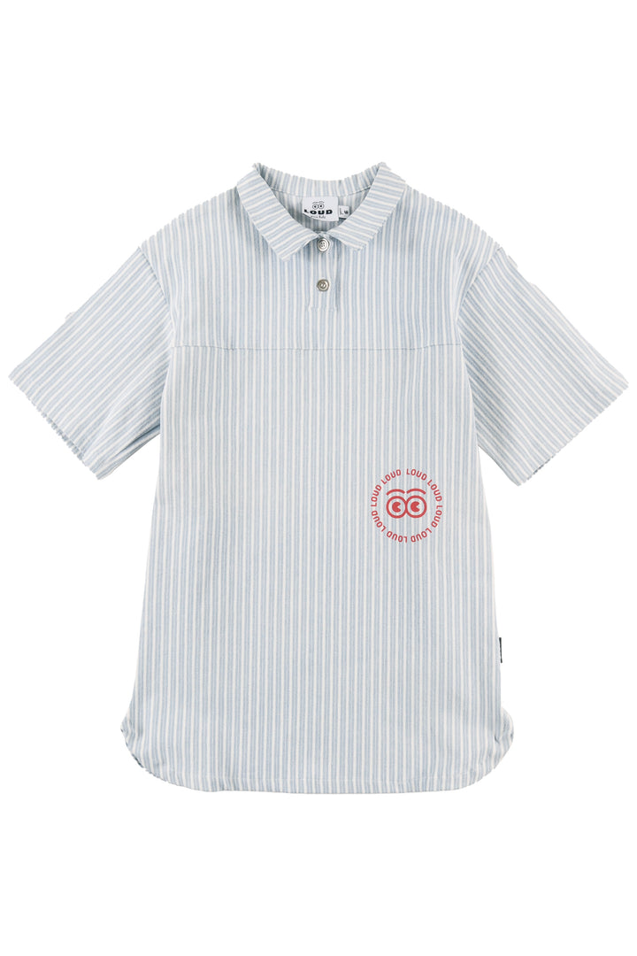 GDD02 AUGUSTA - MID BLUE STRIPE