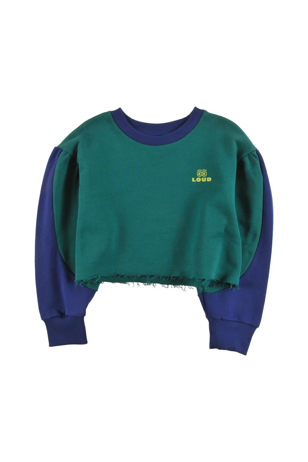 GJ03 SPA SWEATER - GREEN/NAVY