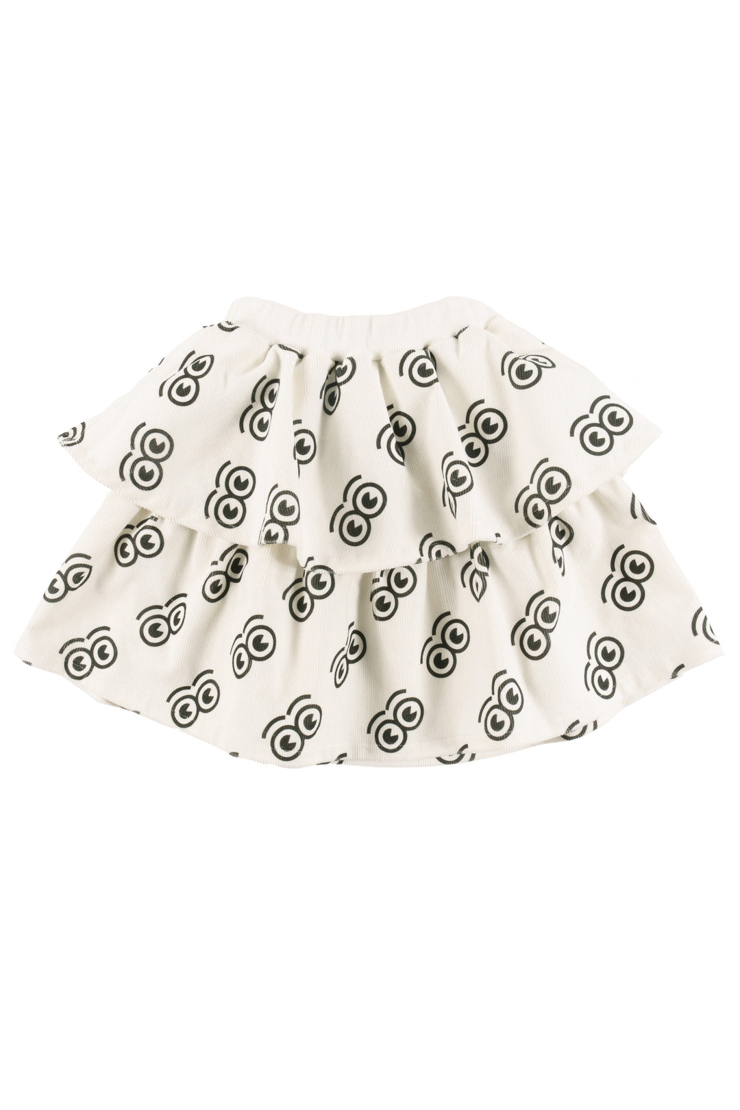 GS03 NURTURE-Skirt panelled-SAND/Anthracite AOP