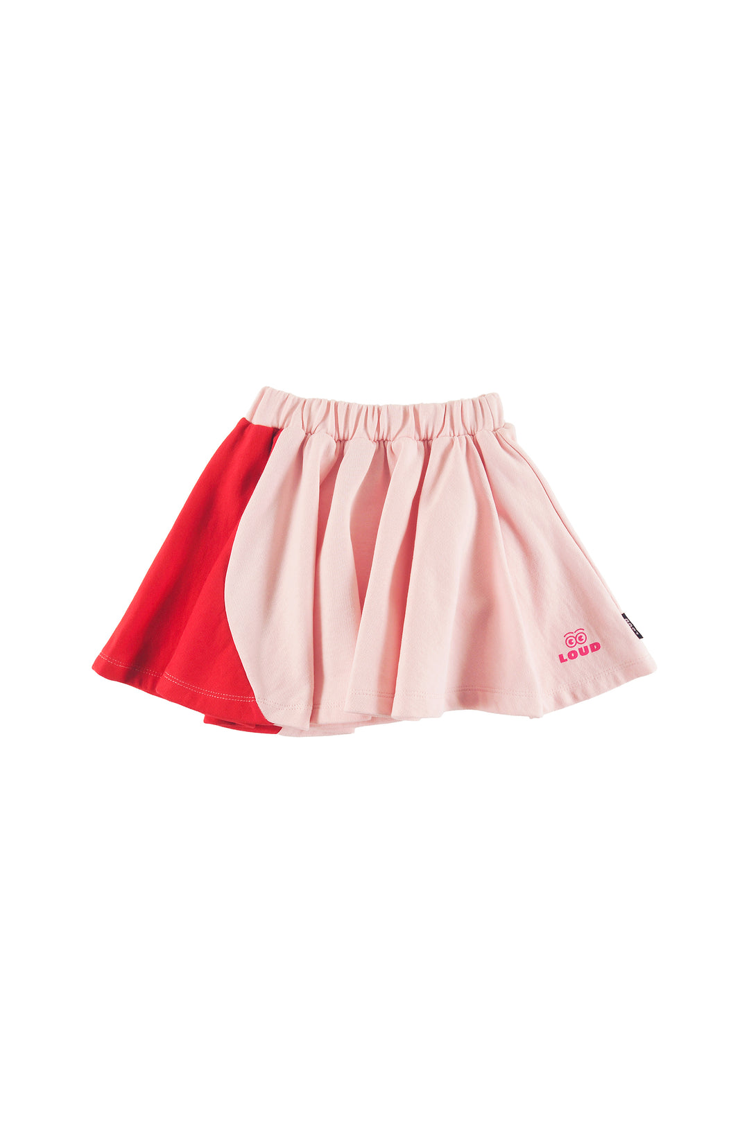 GS06 RELAX MINI SKIRT - ORCHID PINK/RED