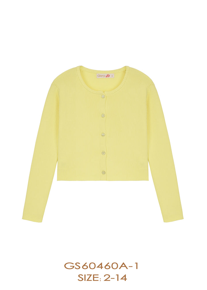 GS60460A CARDIGAN-Yellow