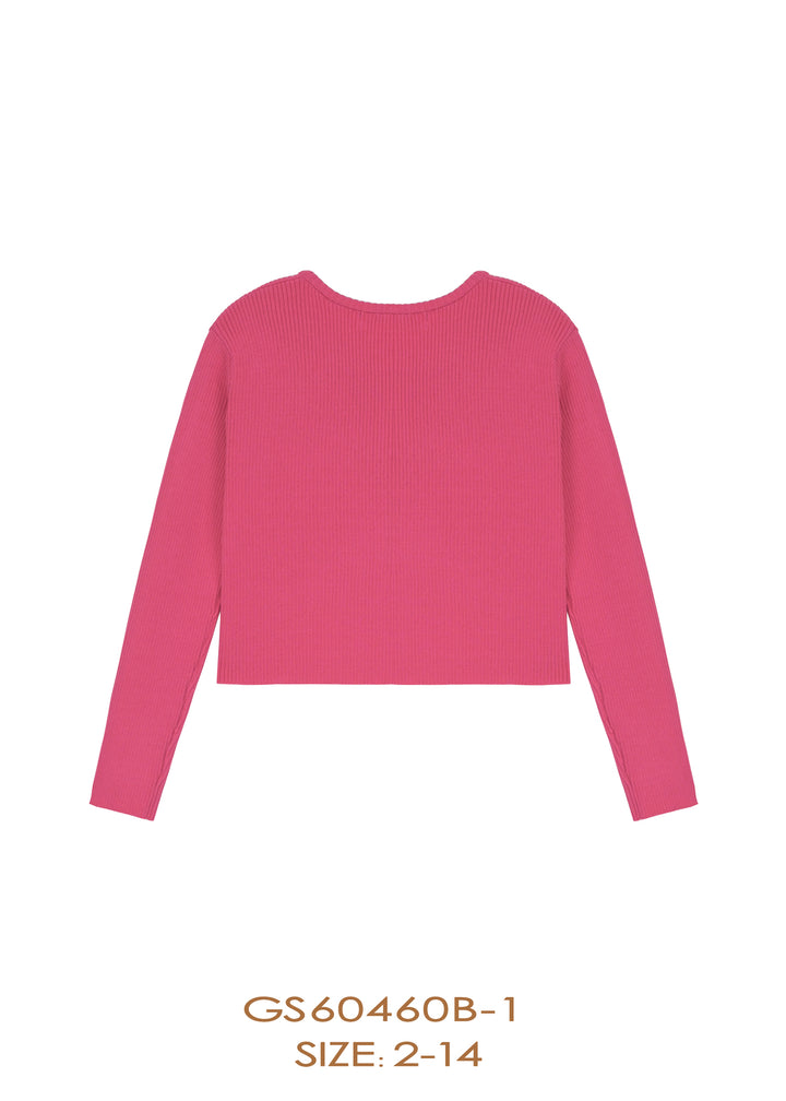 GS60460B CARDIGAN-Coral