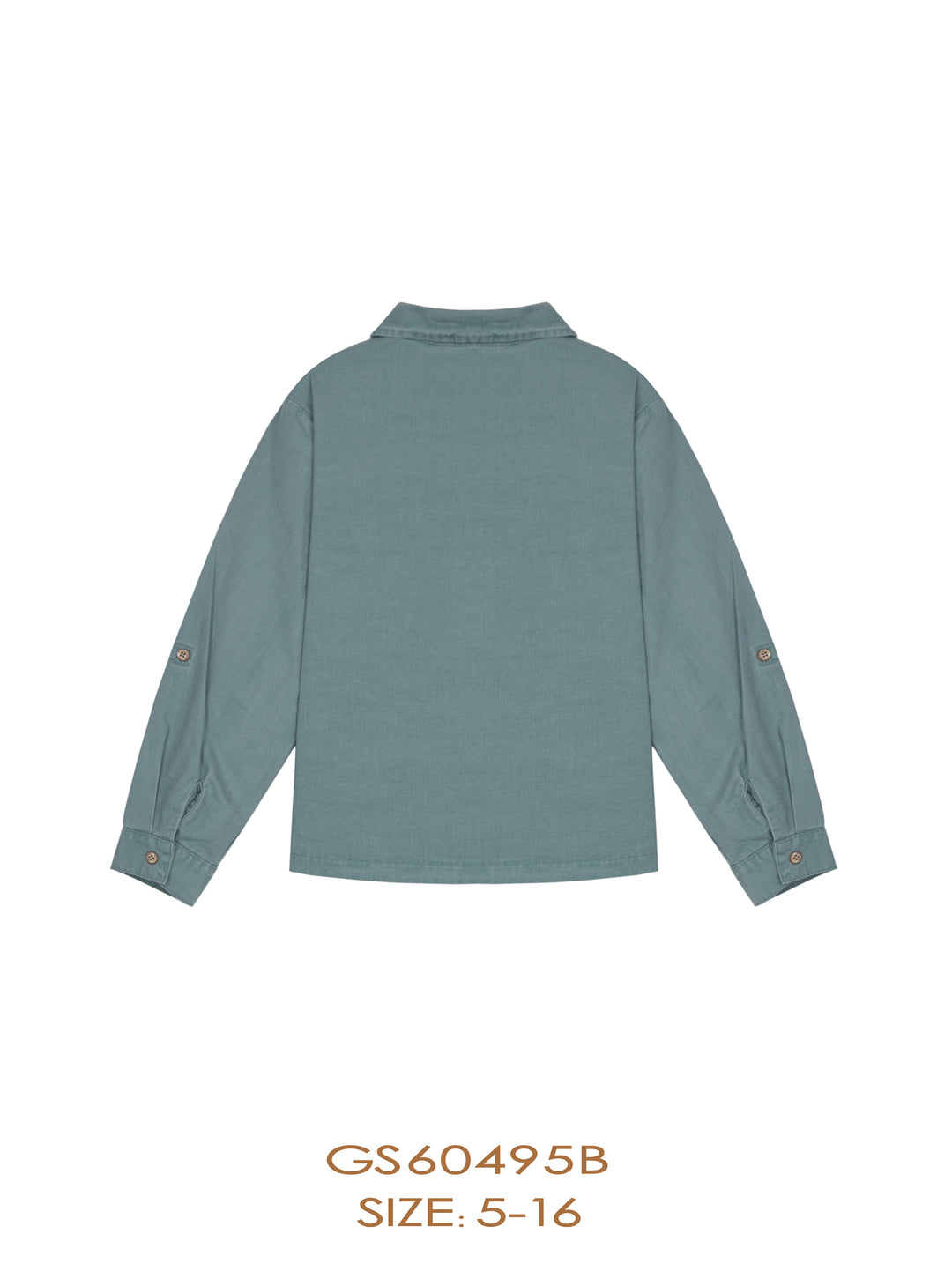 GS60495B SHIRT-Light Denim