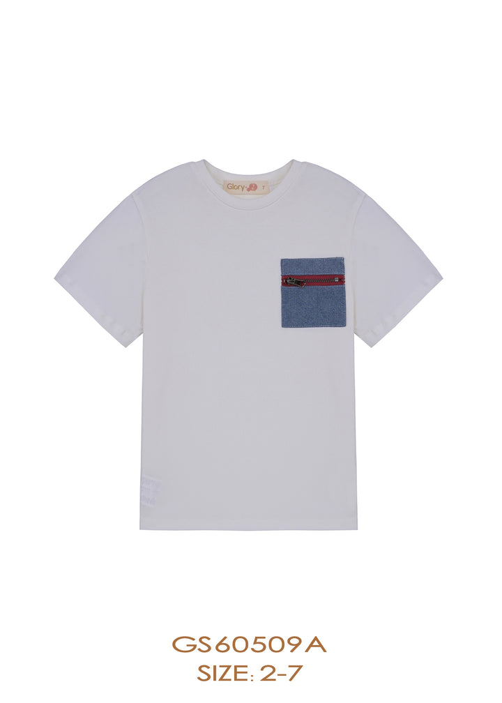 GS60509A SS TEE-White