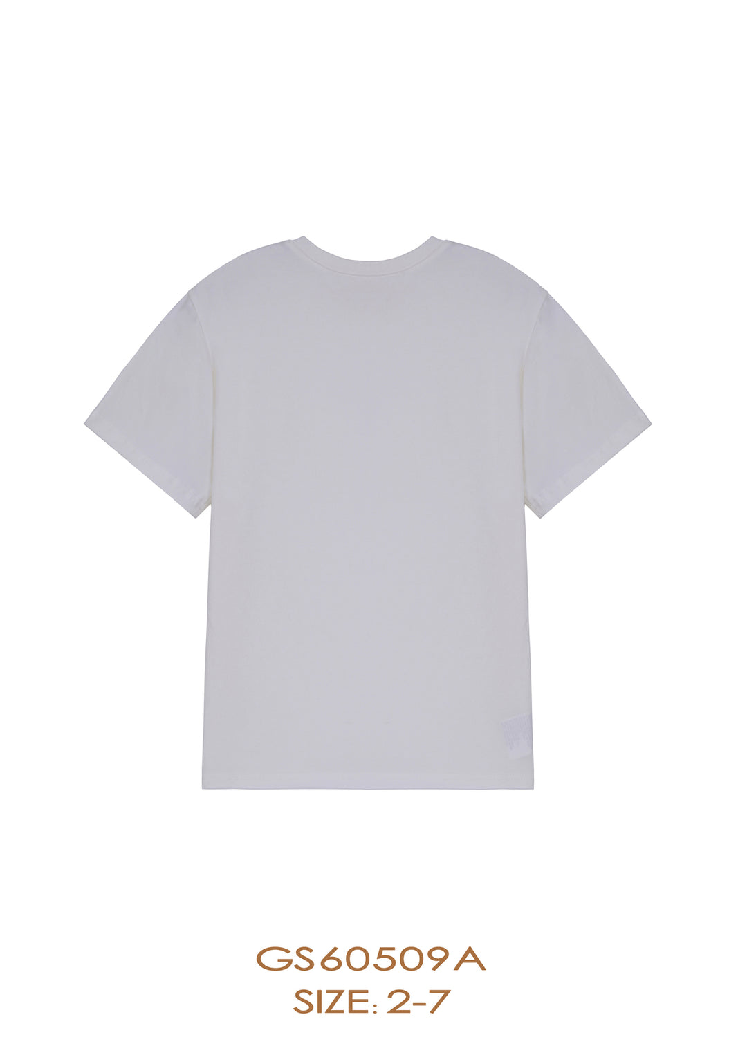 GS60509A SS TEE-White