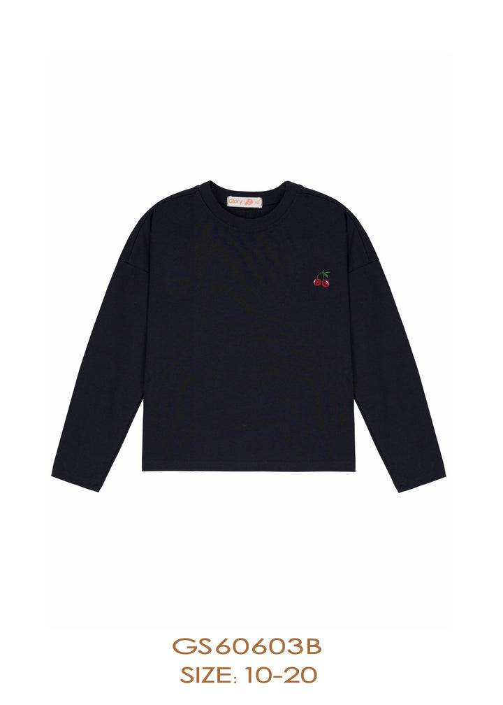 GS60603B LS TEE-Black