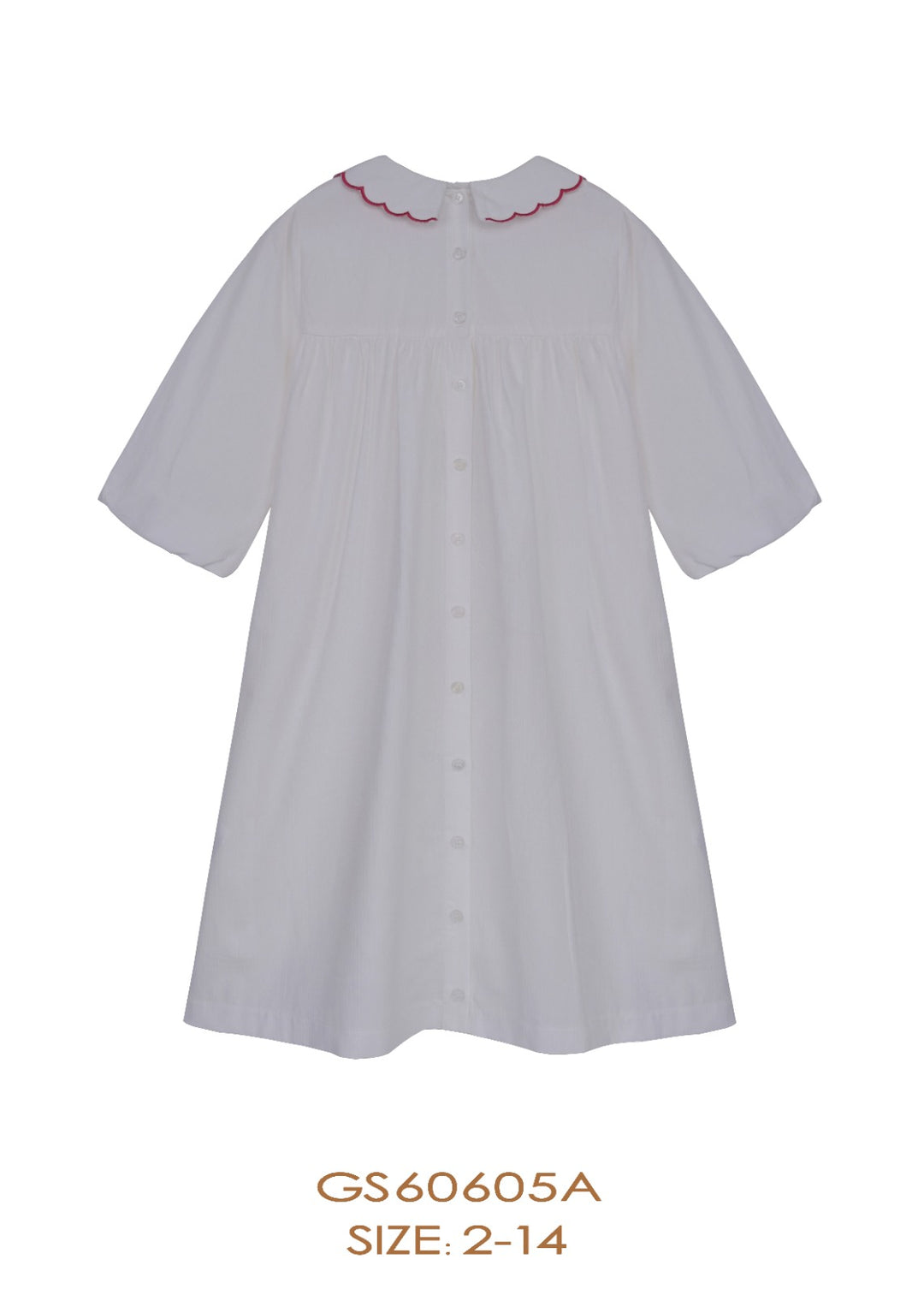 GS60605A DRESS-White