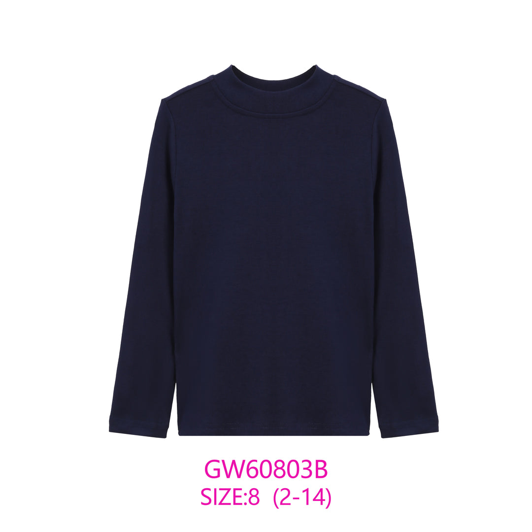 GW60803B-NAVY TOP