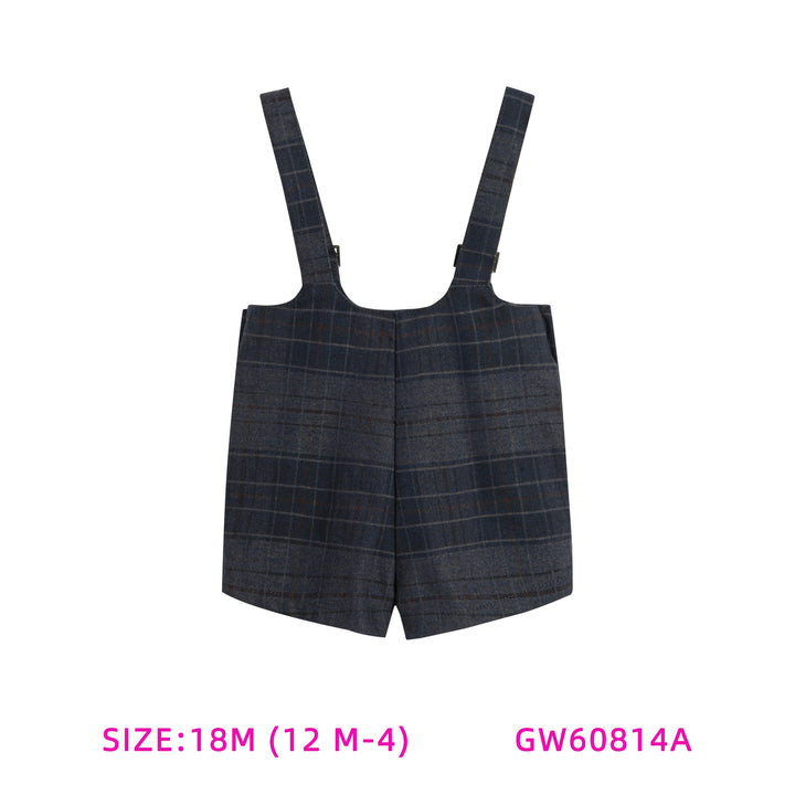GW60814A-BOYS PLAID BUILT-UP