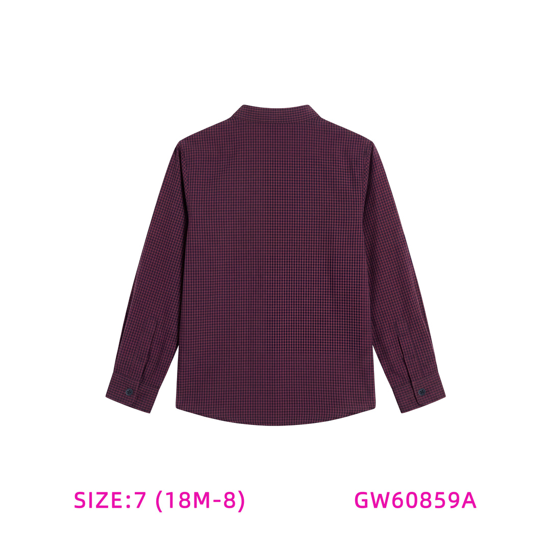 GW60859A-PLAID SHIRT