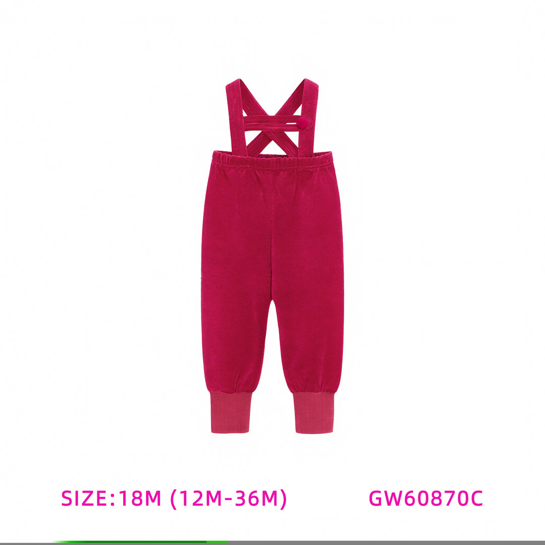GW60870C-PINK VELOUR BUILT-UP