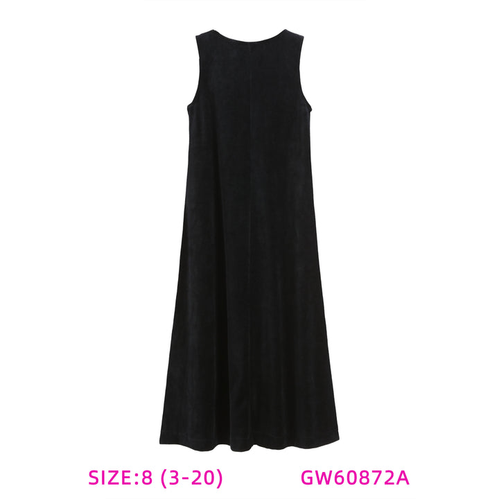 GW60872A-BLACK VELOUR SHABBOS ROBE