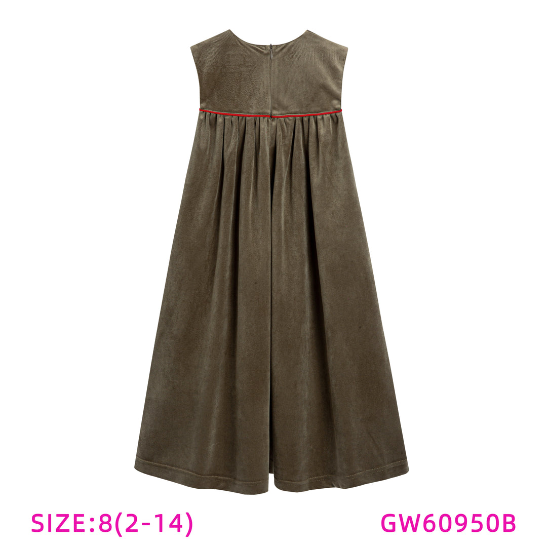 GW60950B-FLORAL APPLIQUE JUMPER