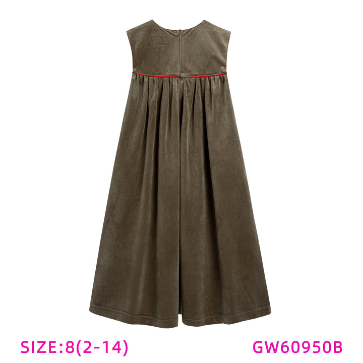 GW60950B-FLORAL APPLIQUE JUMPER