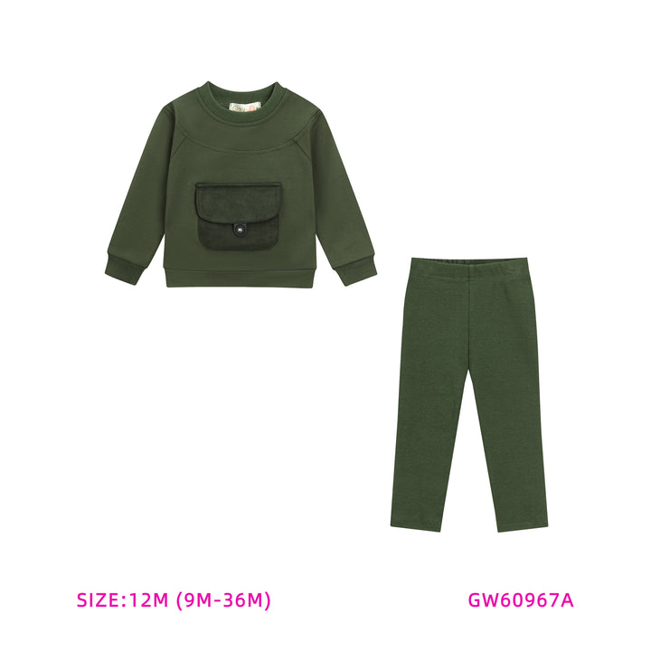 60967A-GREEN POCKET SET