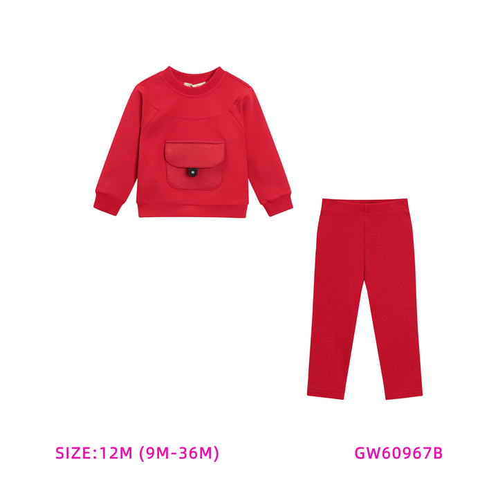 60967B-RED POCKET SET